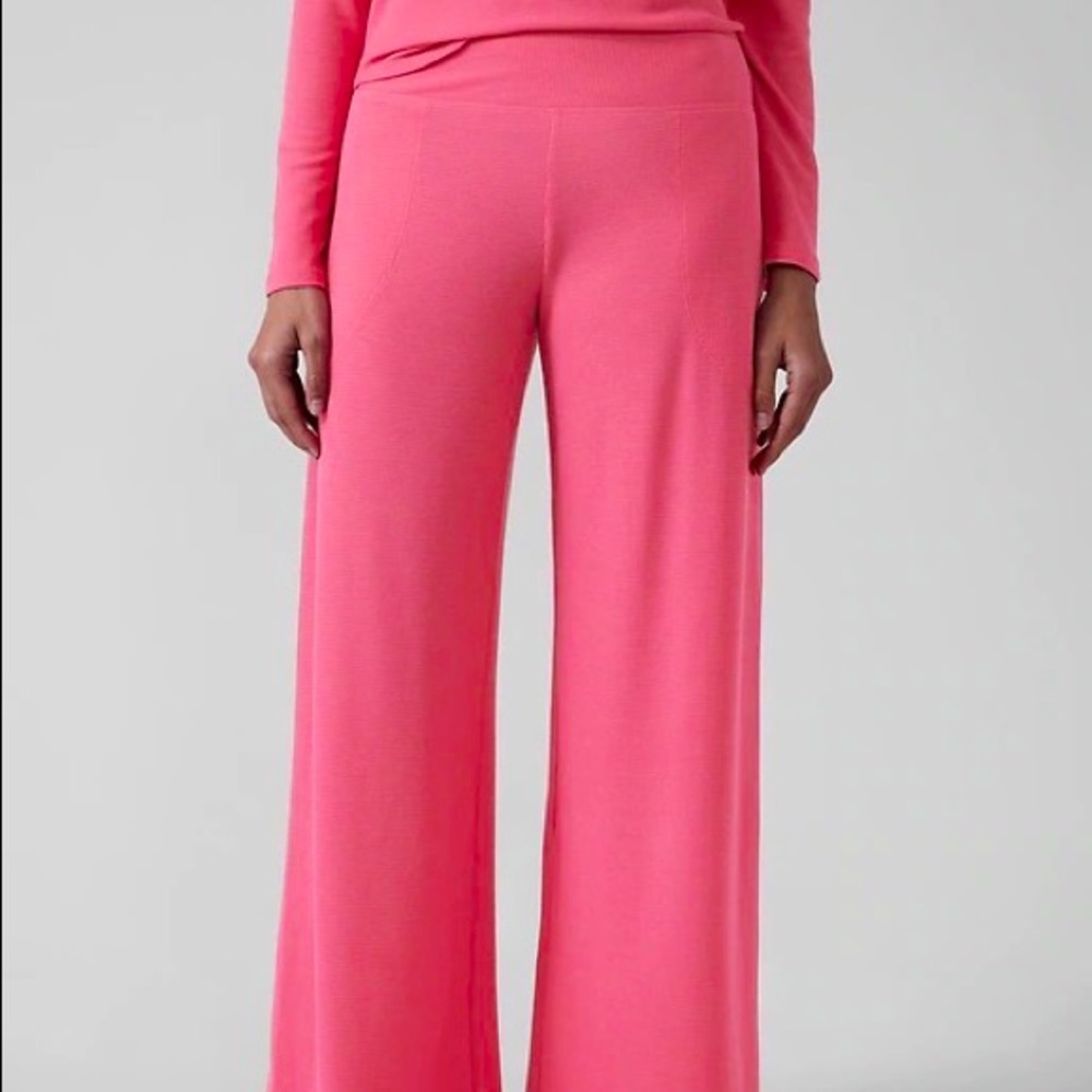 NWT Athleta Wind Down Sleep Wide Leg Pants size Small